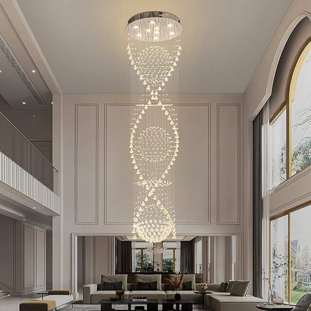 Custom Raindrop Chandeliers from EscoLights Dubai